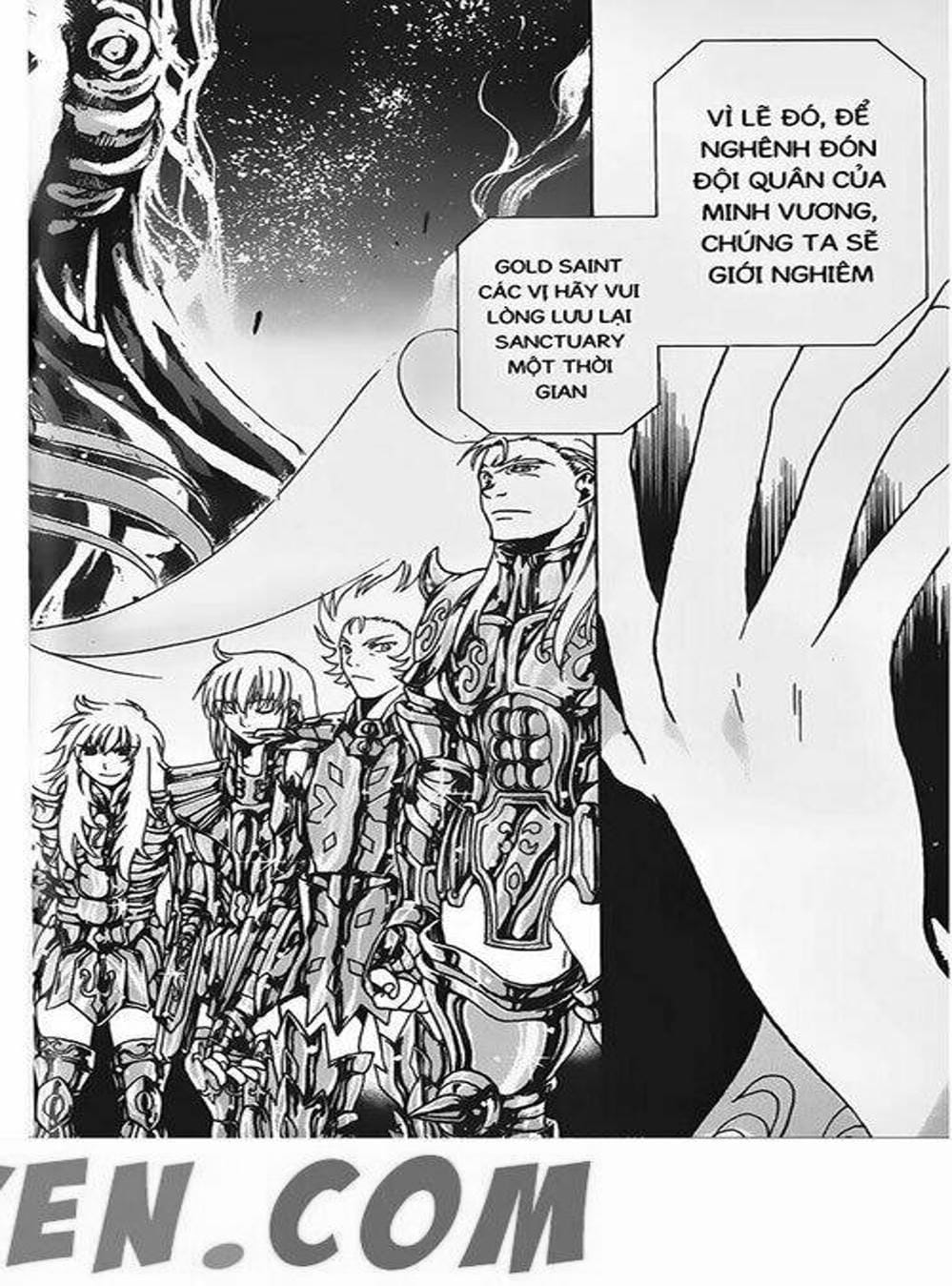 Truyện Tranh Truyền Thuyết Minh Vương - Sain Saiyan: The Lost Canvas trang 4