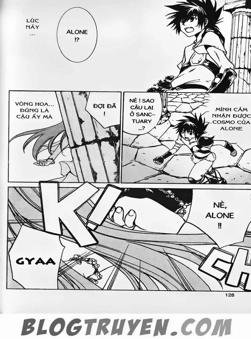 Truyện Tranh Truyền Thuyết Minh Vương - Sain Saiyan: The Lost Canvas trang 4