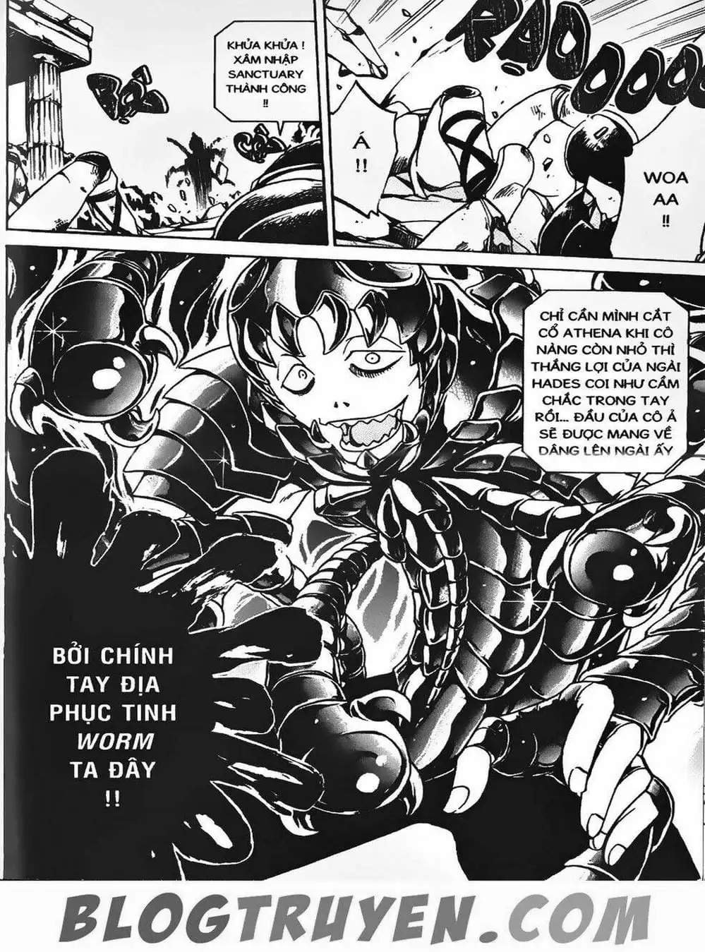 Truyện Tranh Truyền Thuyết Minh Vương - Sain Saiyan: The Lost Canvas trang 4