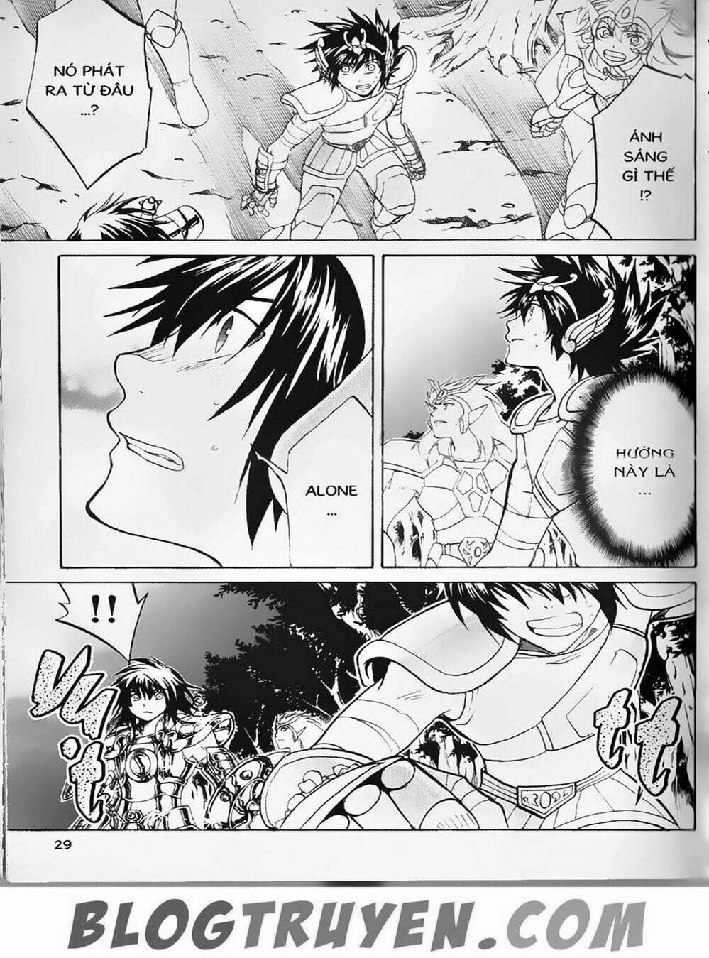 Truyện Tranh Truyền Thuyết Minh Vương - Sain Saiyan: The Lost Canvas trang 4