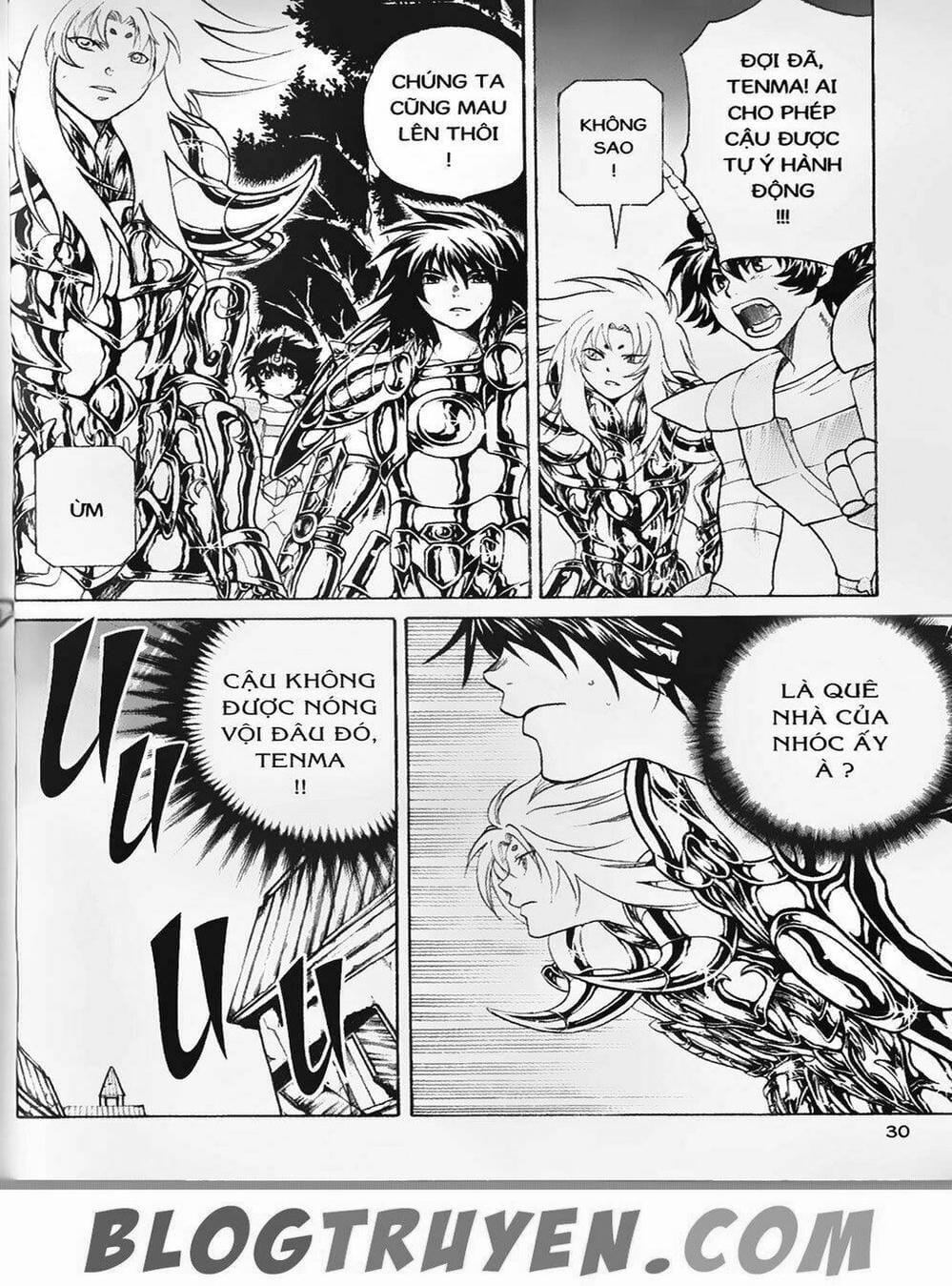 Truyện Tranh Truyền Thuyết Minh Vương - Sain Saiyan: The Lost Canvas trang 4