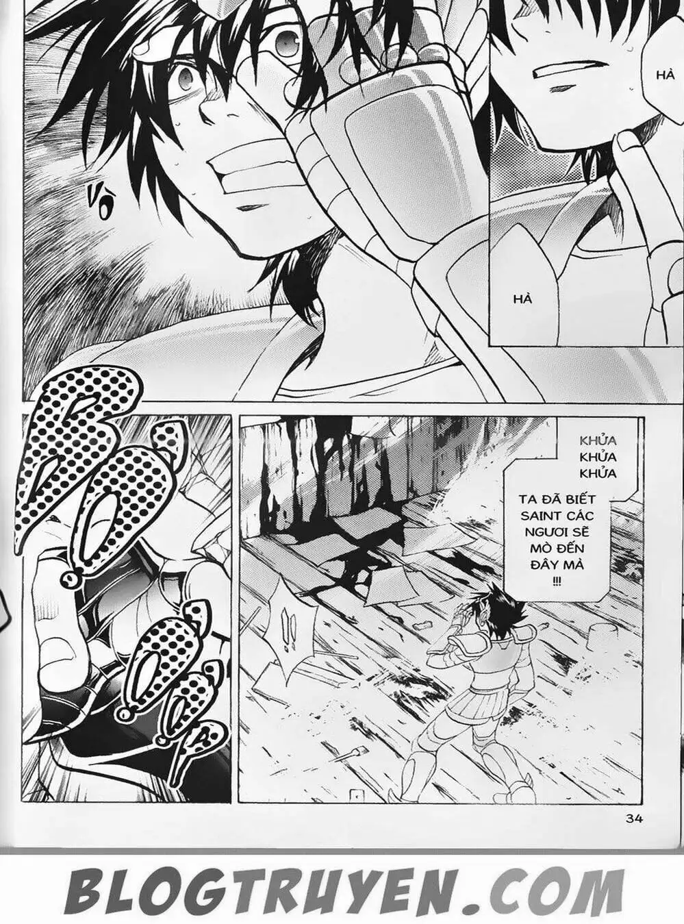 Truyện Tranh Truyền Thuyết Minh Vương - Sain Saiyan: The Lost Canvas trang 4