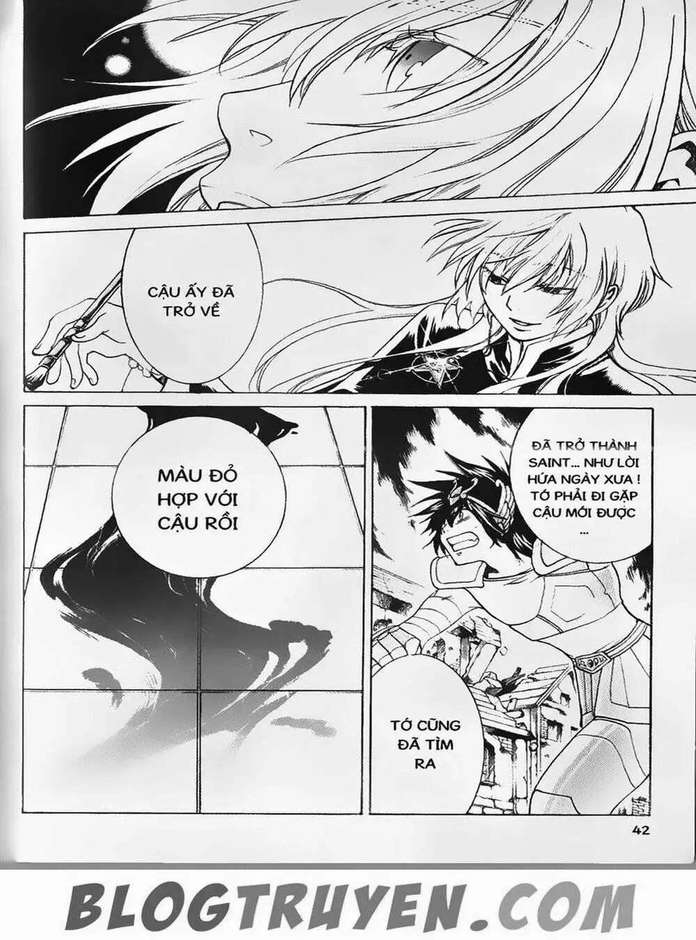 Truyện Tranh Truyền Thuyết Minh Vương - Sain Saiyan: The Lost Canvas trang 4