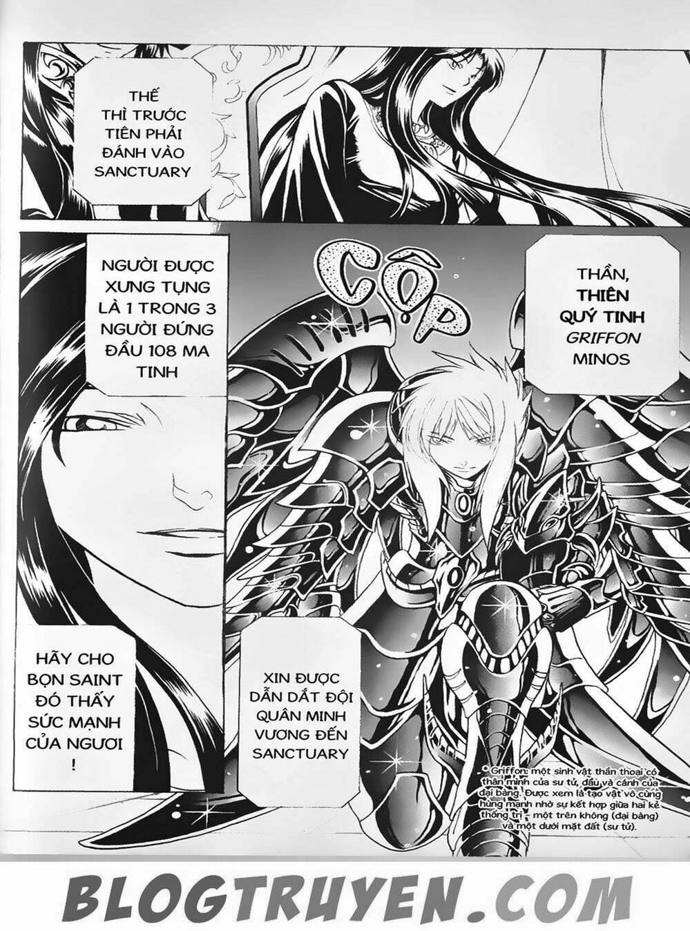 Truyện Tranh Truyền Thuyết Minh Vương - Sain Saiyan: The Lost Canvas trang 4