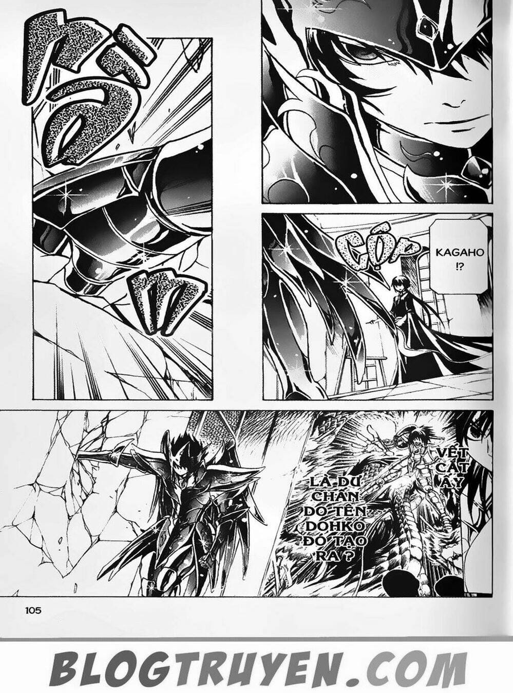 Truyện Tranh Truyền Thuyết Minh Vương - Sain Saiyan: The Lost Canvas trang 4