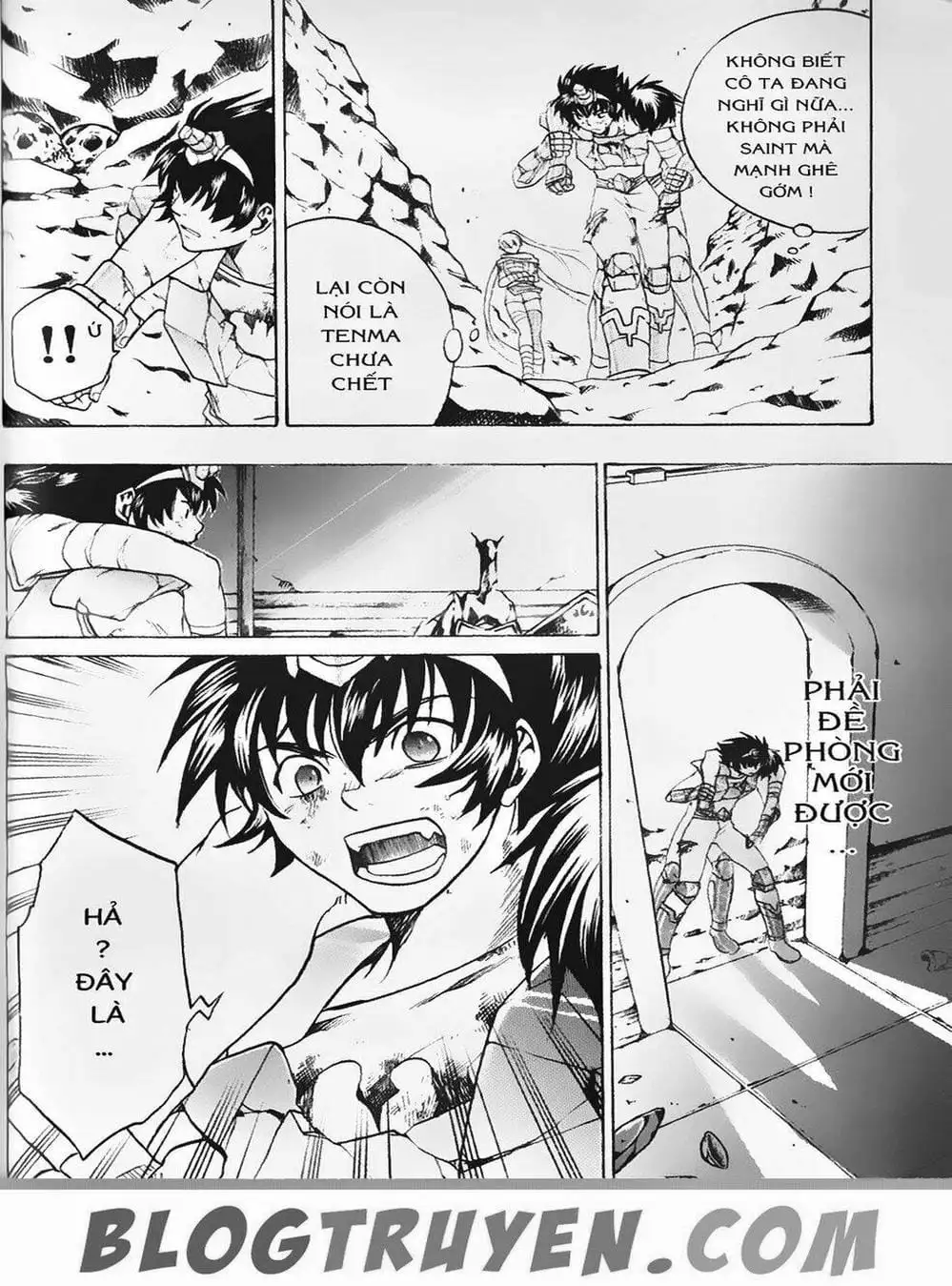 Truyện Tranh Truyền Thuyết Minh Vương - Sain Saiyan: The Lost Canvas trang 4