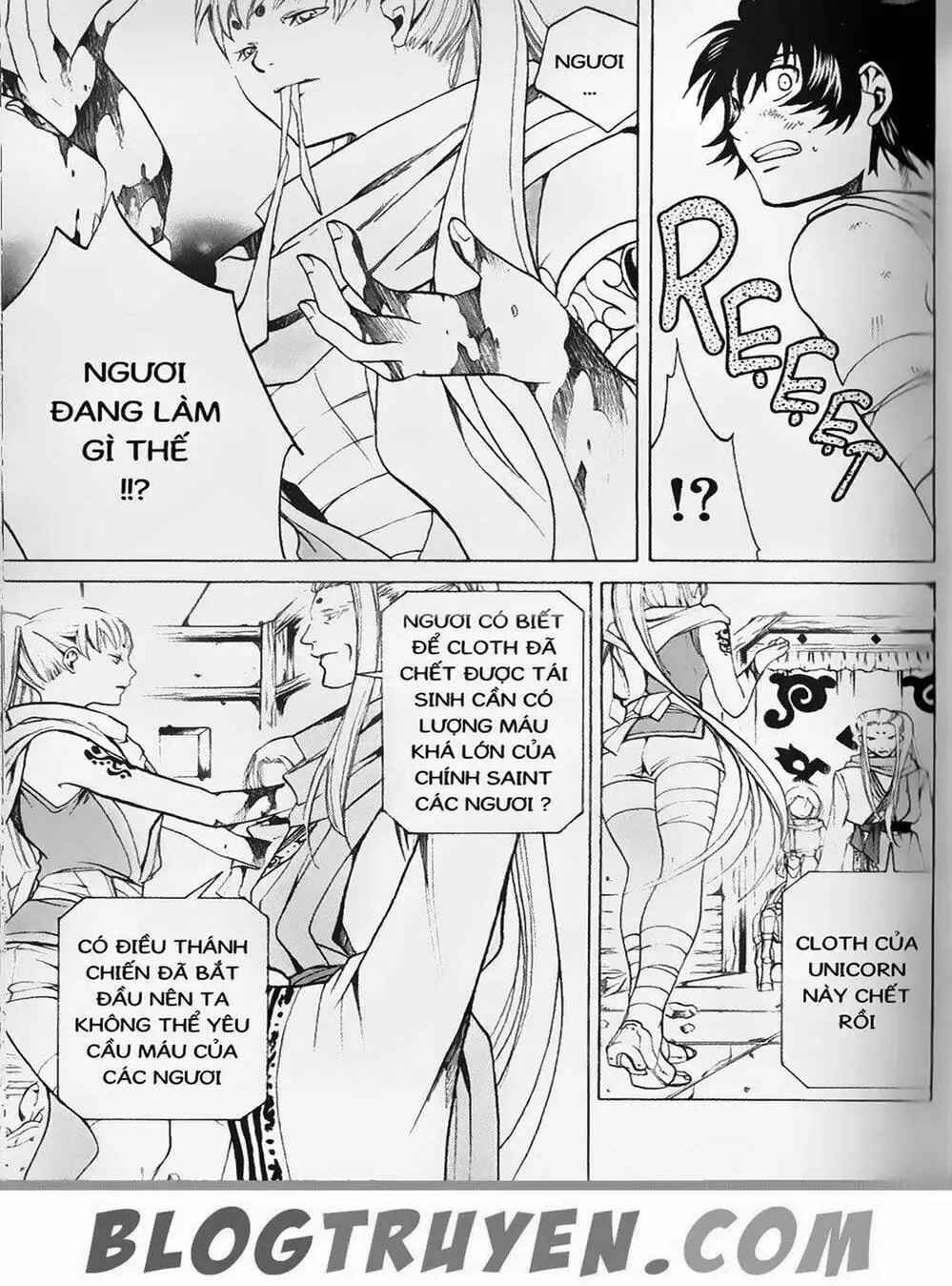 Truyện Tranh Truyền Thuyết Minh Vương - Sain Saiyan: The Lost Canvas trang 4