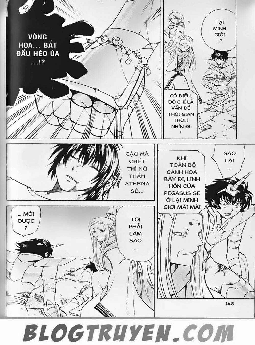 Truyện Tranh Truyền Thuyết Minh Vương - Sain Saiyan: The Lost Canvas trang 4