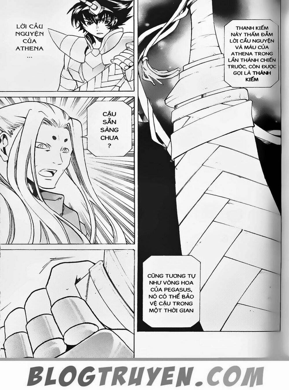 Truyện Tranh Truyền Thuyết Minh Vương - Sain Saiyan: The Lost Canvas trang 4