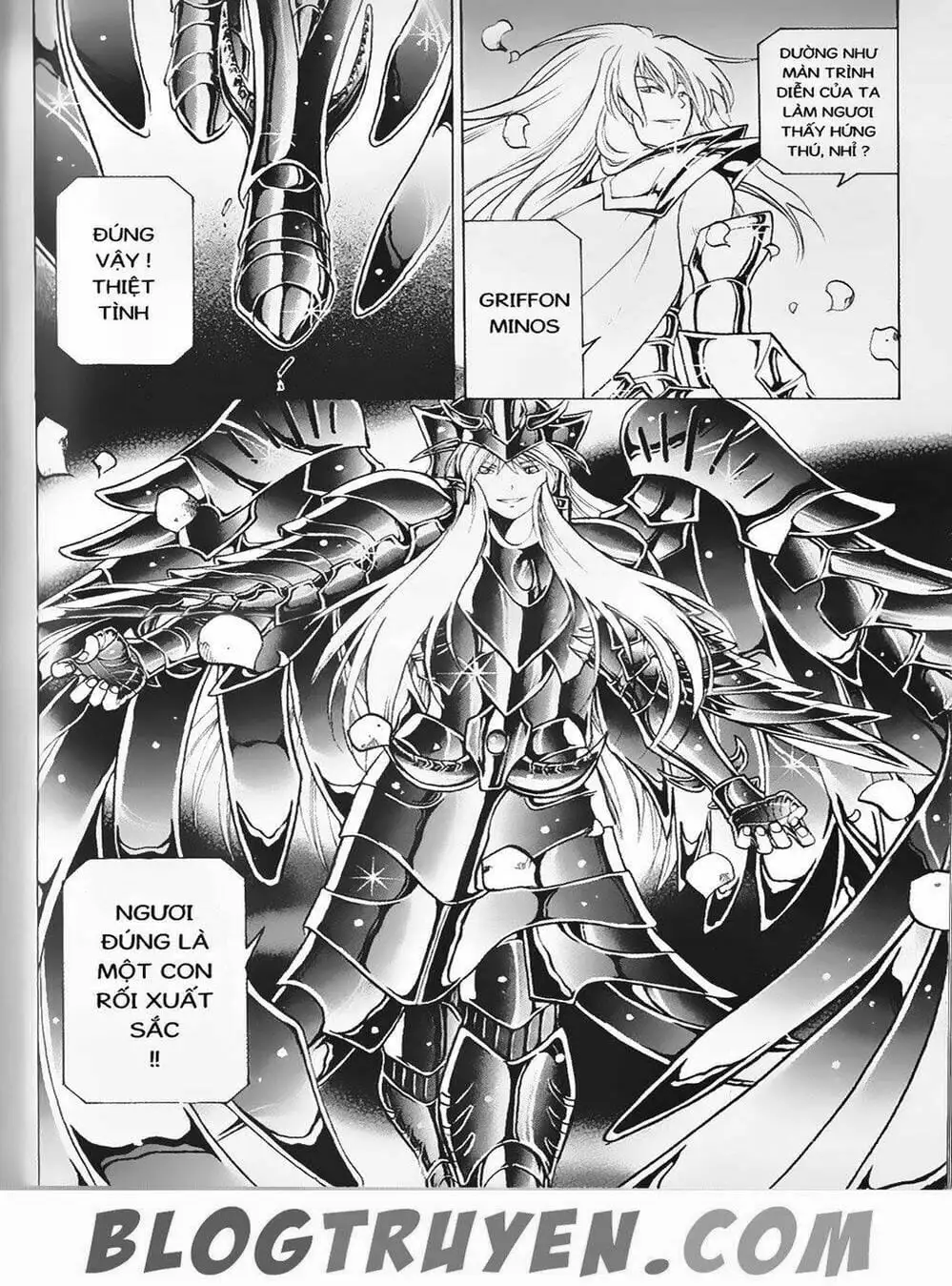 Truyện Tranh Truyền Thuyết Minh Vương - Sain Saiyan: The Lost Canvas trang 4