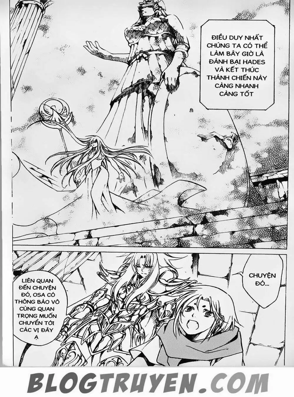 Truyện Tranh Truyền Thuyết Minh Vương - Sain Saiyan: The Lost Canvas trang 4