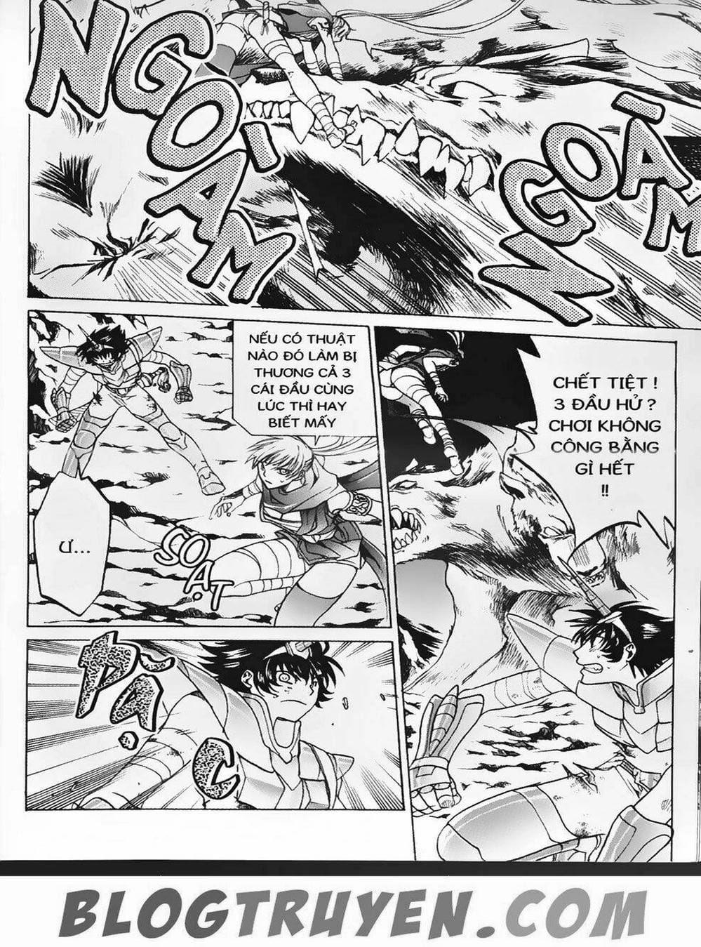 Truyện Tranh Truyền Thuyết Minh Vương - Sain Saiyan: The Lost Canvas trang 4