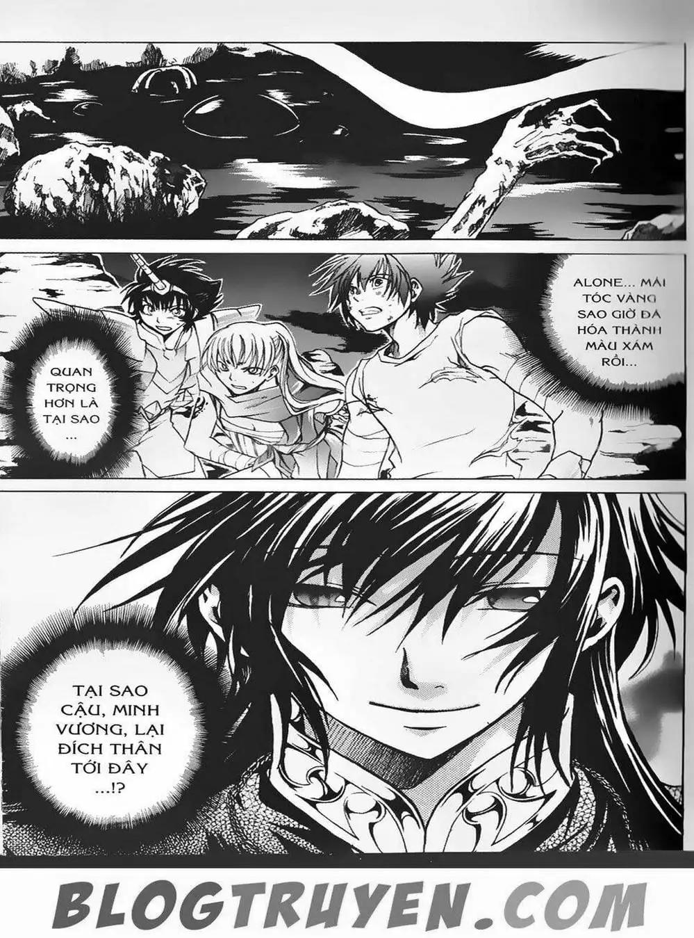 Truyện Tranh Truyền Thuyết Minh Vương - Sain Saiyan: The Lost Canvas trang 4