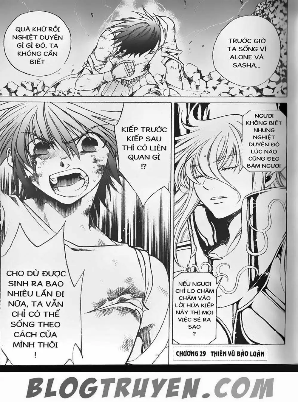 Truyện Tranh Truyền Thuyết Minh Vương - Sain Saiyan: The Lost Canvas trang 4