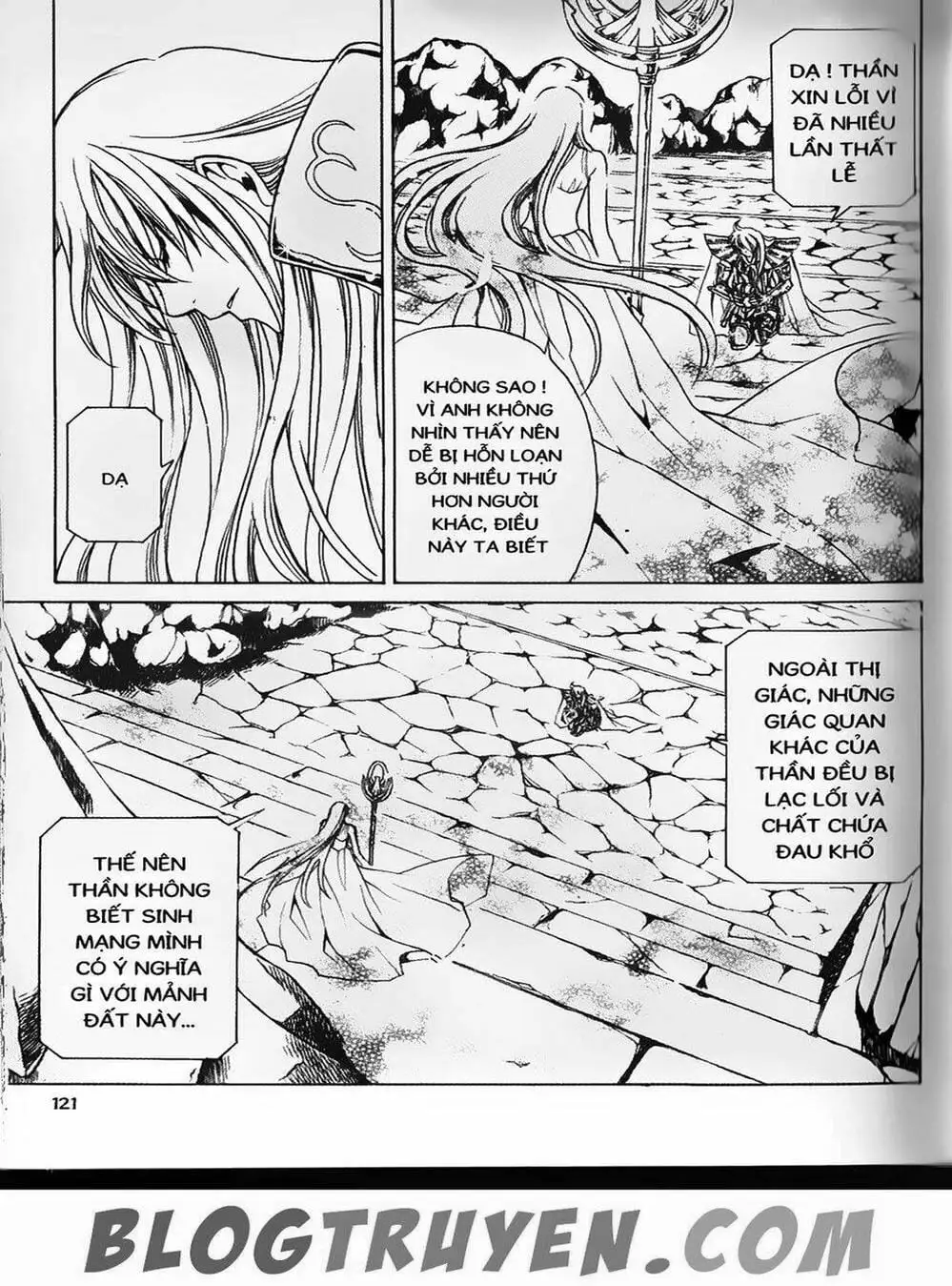 Truyện Tranh Truyền Thuyết Minh Vương - Sain Saiyan: The Lost Canvas trang 4