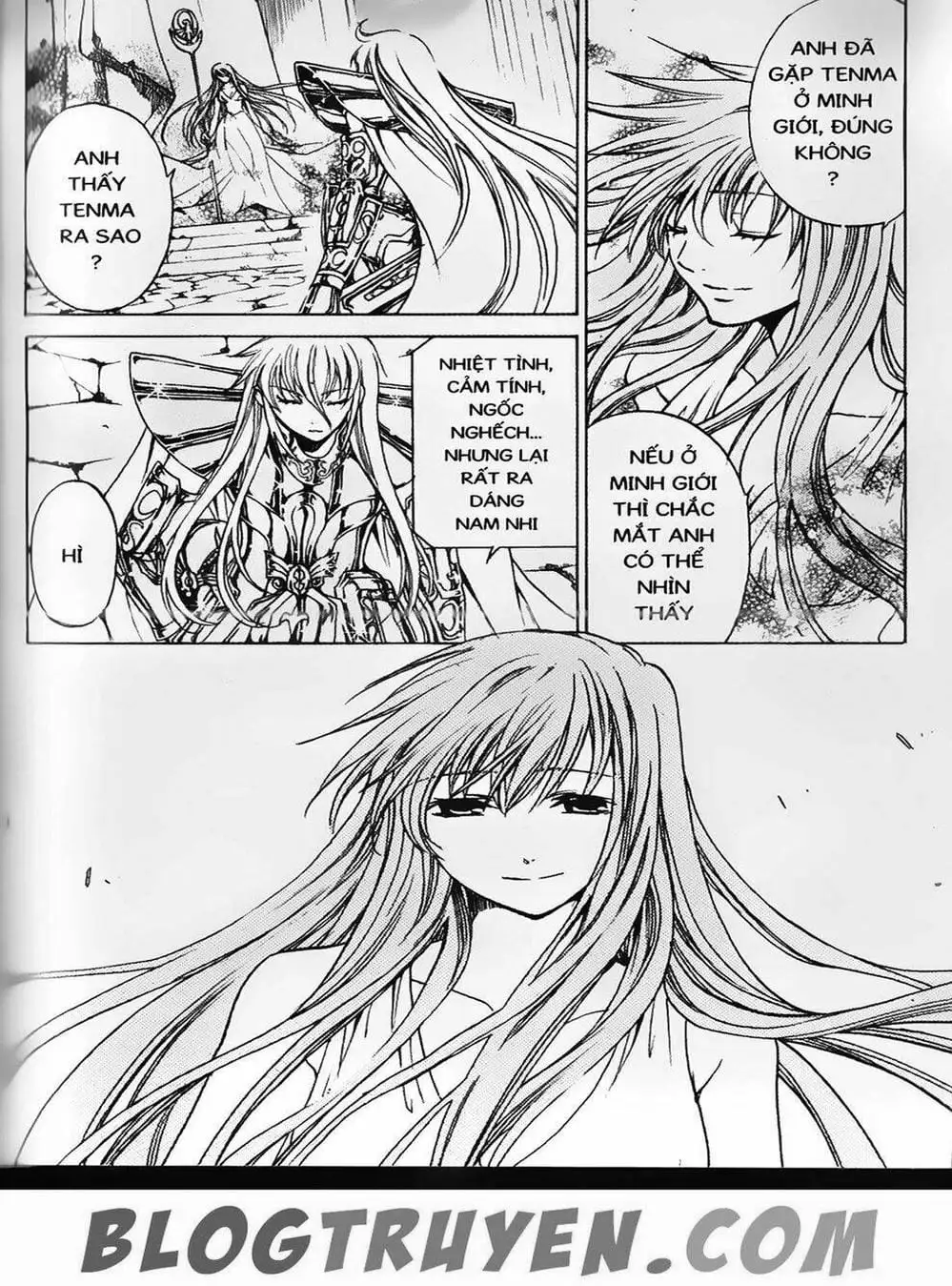 Truyện Tranh Truyền Thuyết Minh Vương - Sain Saiyan: The Lost Canvas trang 4