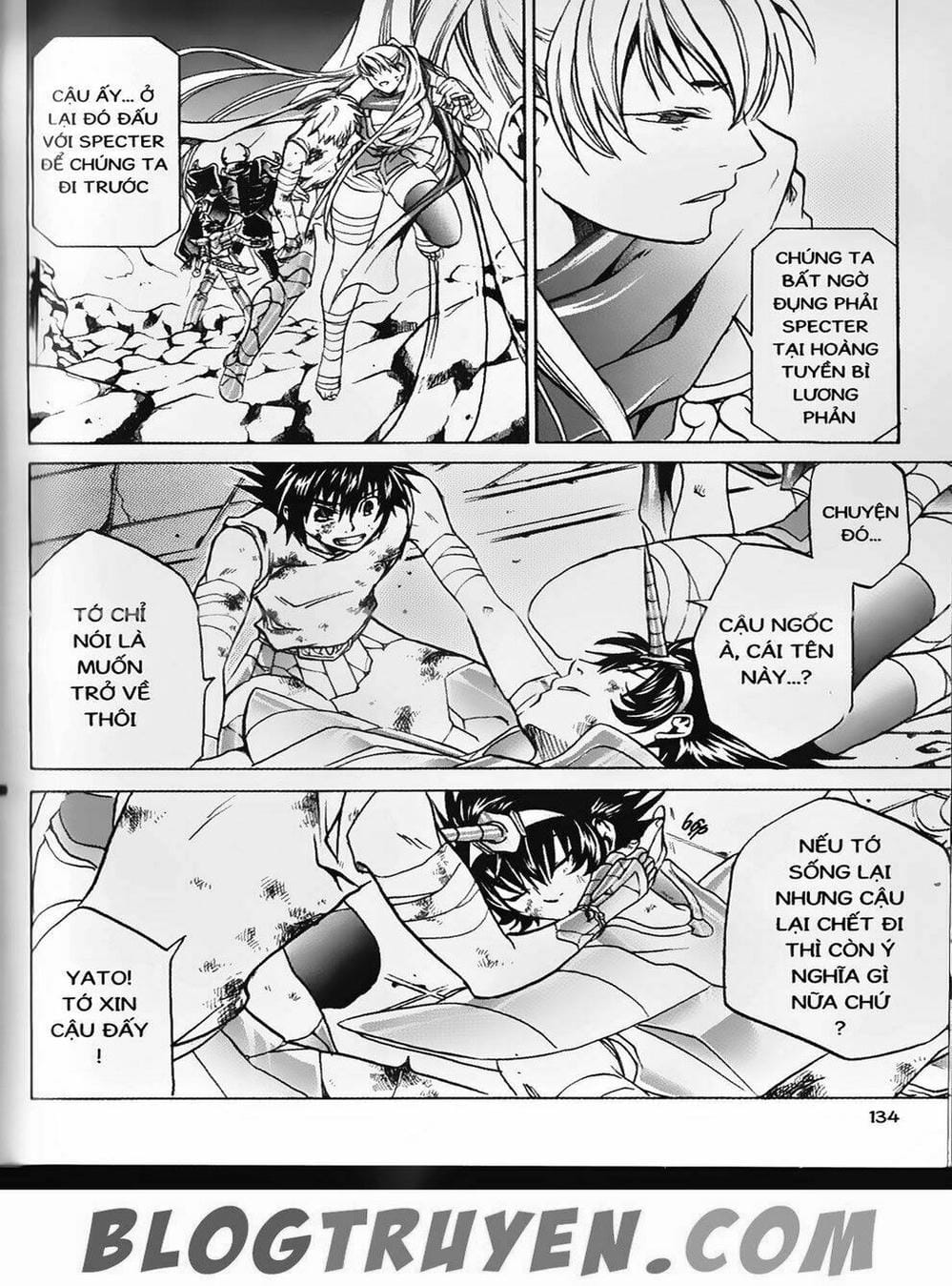 Truyện Tranh Truyền Thuyết Minh Vương - Sain Saiyan: The Lost Canvas trang 4