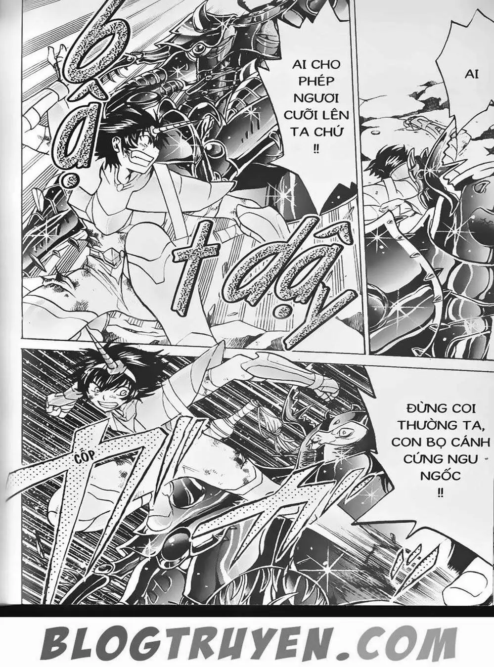 Truyện Tranh Truyền Thuyết Minh Vương - Sain Saiyan: The Lost Canvas trang 4