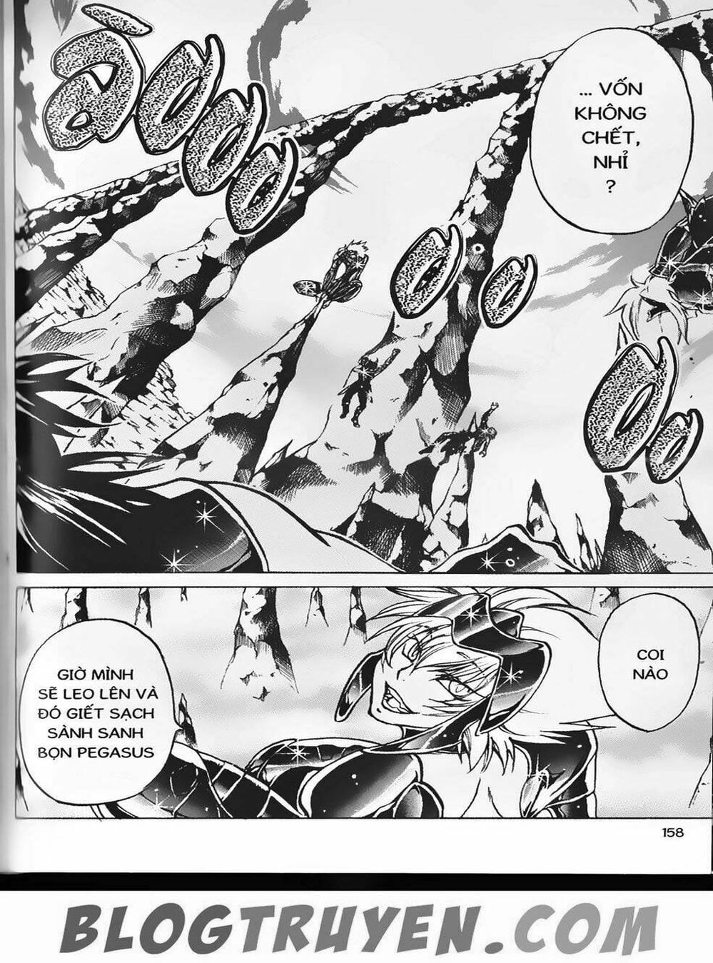 Truyện Tranh Truyền Thuyết Minh Vương - Sain Saiyan: The Lost Canvas trang 4