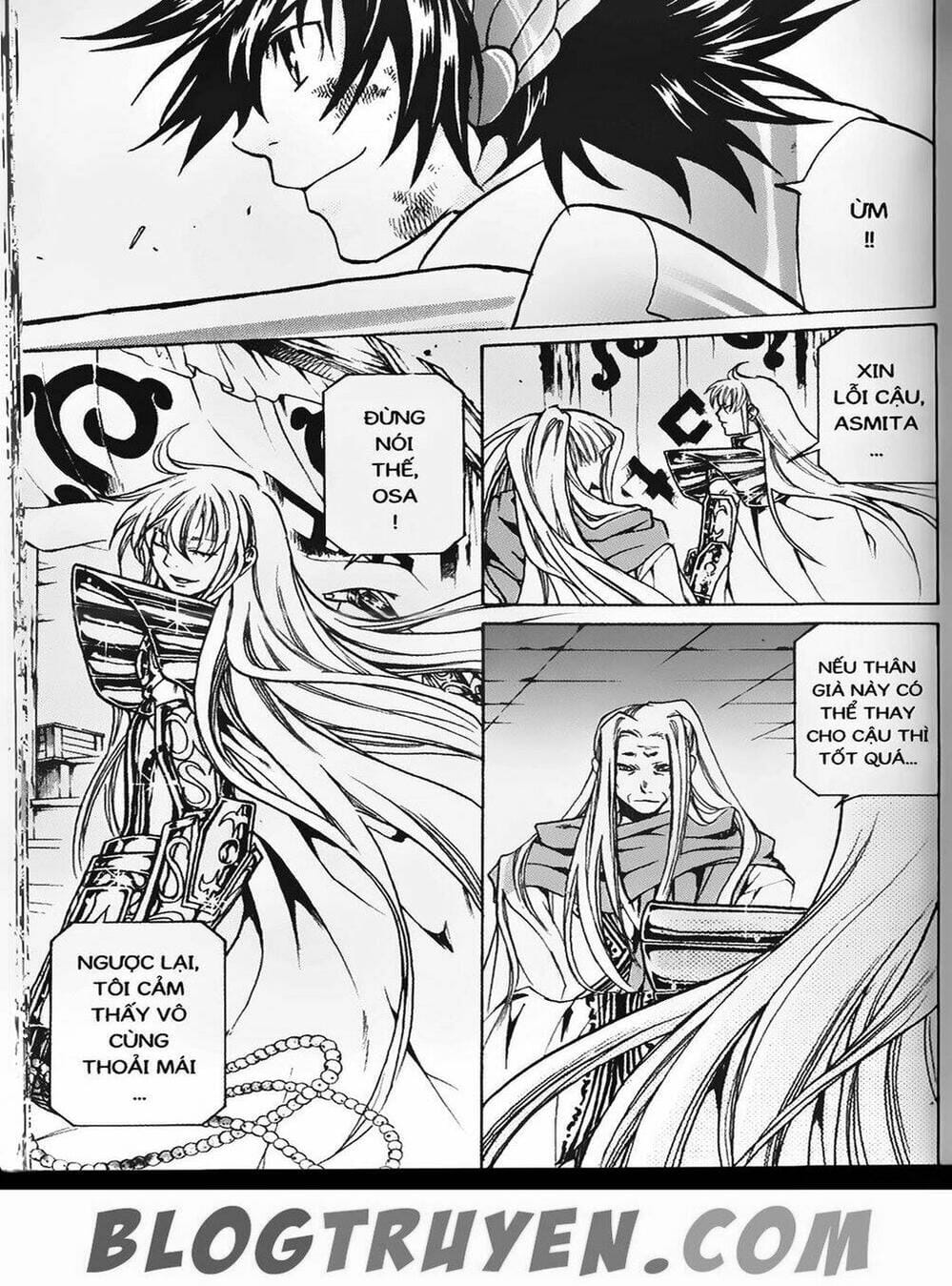 Truyện Tranh Truyền Thuyết Minh Vương - Sain Saiyan: The Lost Canvas trang 4