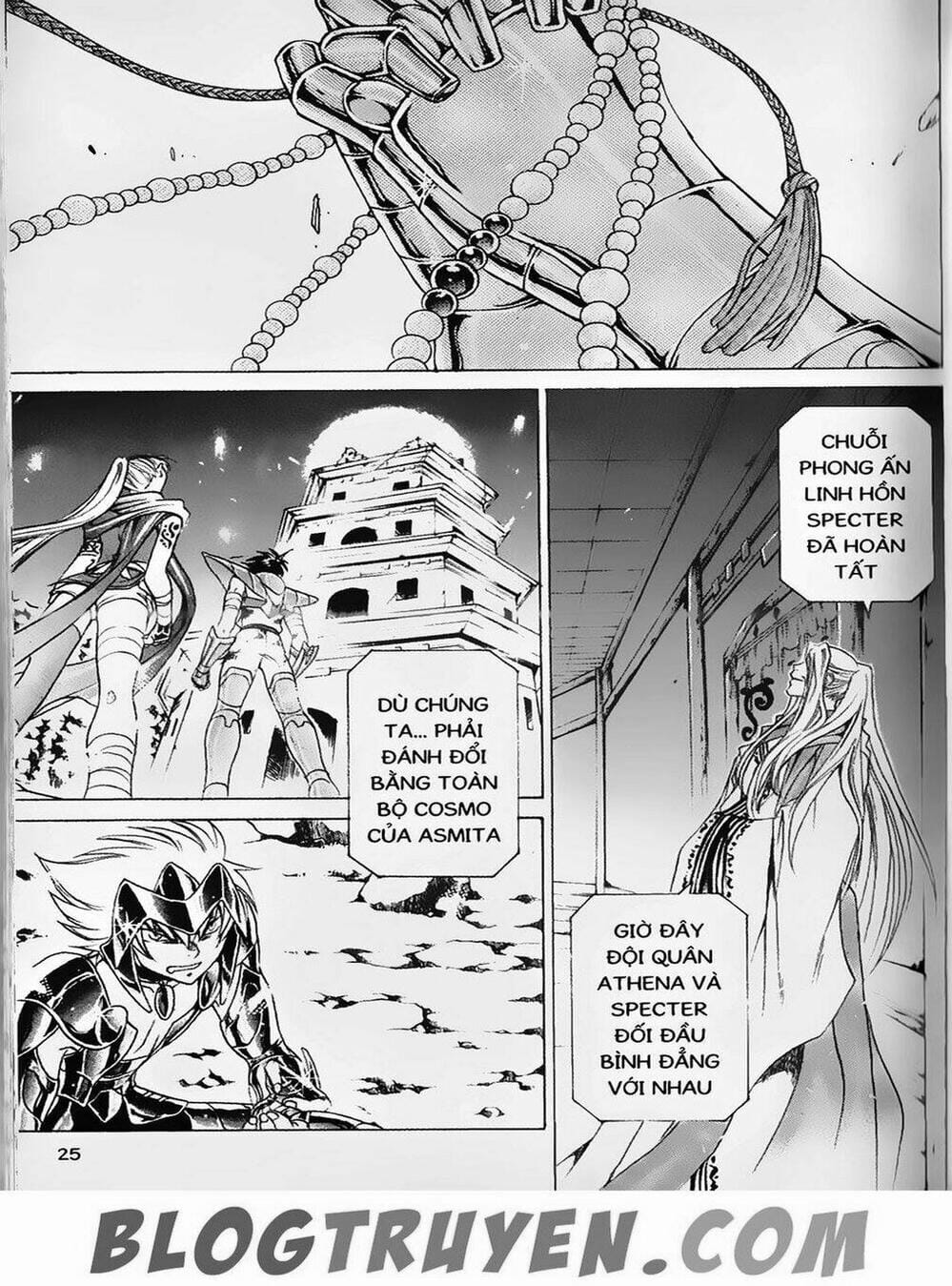 Truyện Tranh Truyền Thuyết Minh Vương - Sain Saiyan: The Lost Canvas trang 4