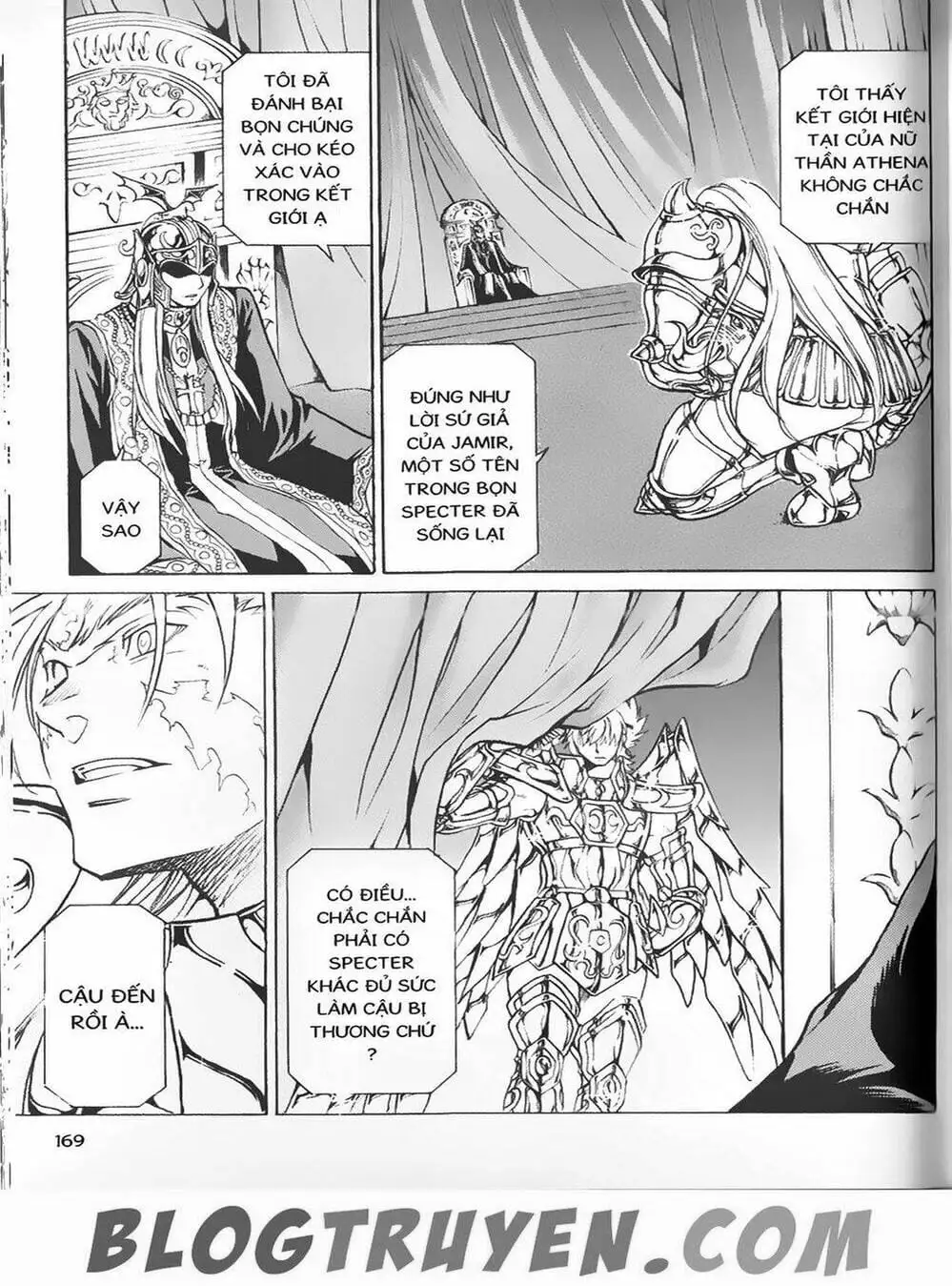 Truyện Tranh Truyền Thuyết Minh Vương - Sain Saiyan: The Lost Canvas trang 4