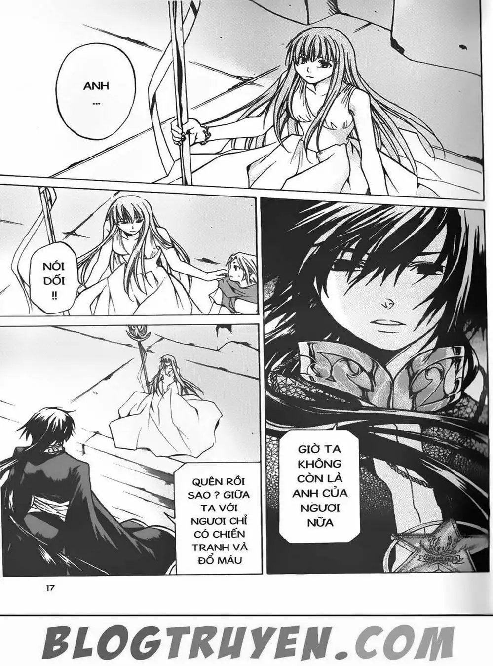 Truyện Tranh Truyền Thuyết Minh Vương - Sain Saiyan: The Lost Canvas trang 4