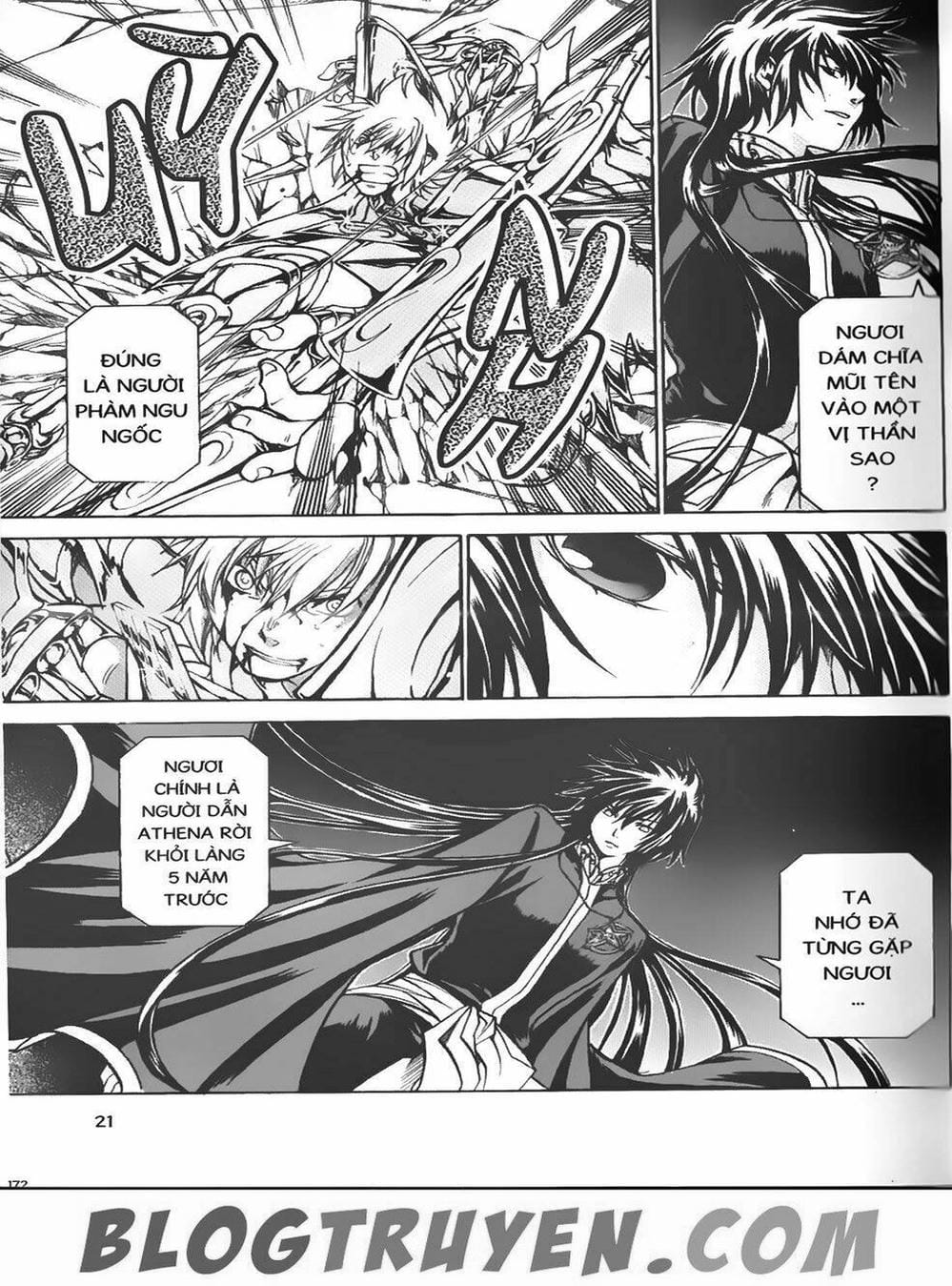 Truyện Tranh Truyền Thuyết Minh Vương - Sain Saiyan: The Lost Canvas trang 4