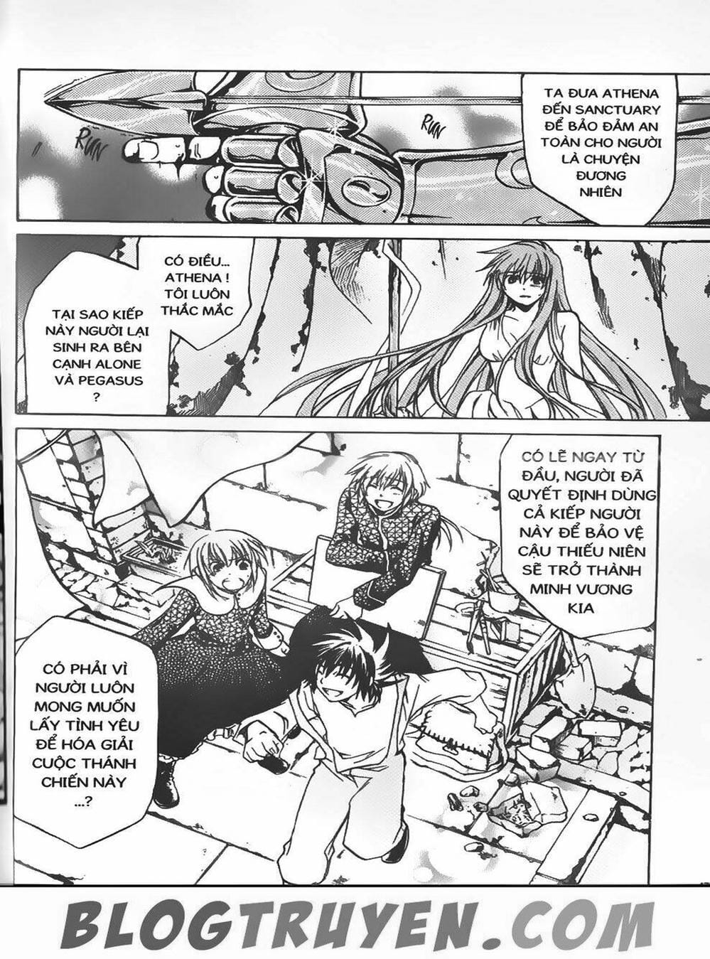 Truyện Tranh Truyền Thuyết Minh Vương - Sain Saiyan: The Lost Canvas trang 4