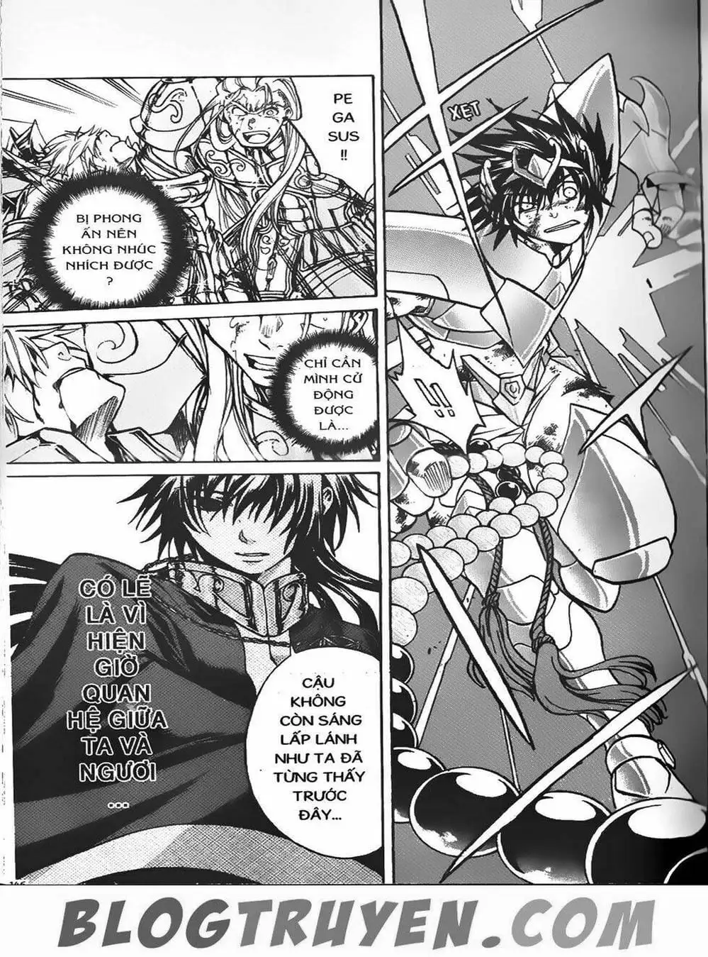 Truyện Tranh Truyền Thuyết Minh Vương - Sain Saiyan: The Lost Canvas trang 4