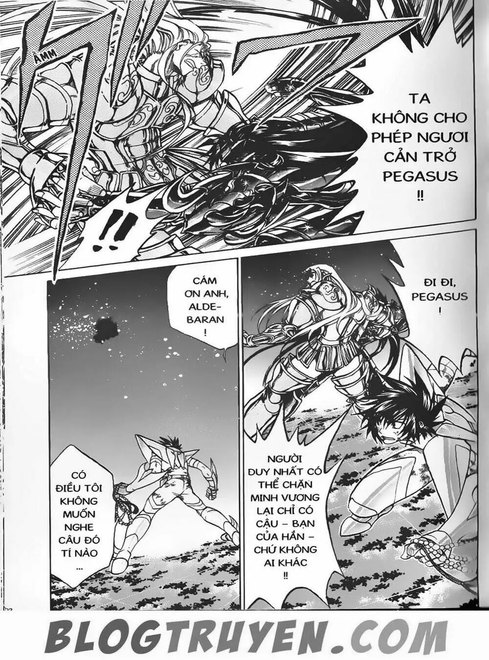 Truyện Tranh Truyền Thuyết Minh Vương - Sain Saiyan: The Lost Canvas trang 4