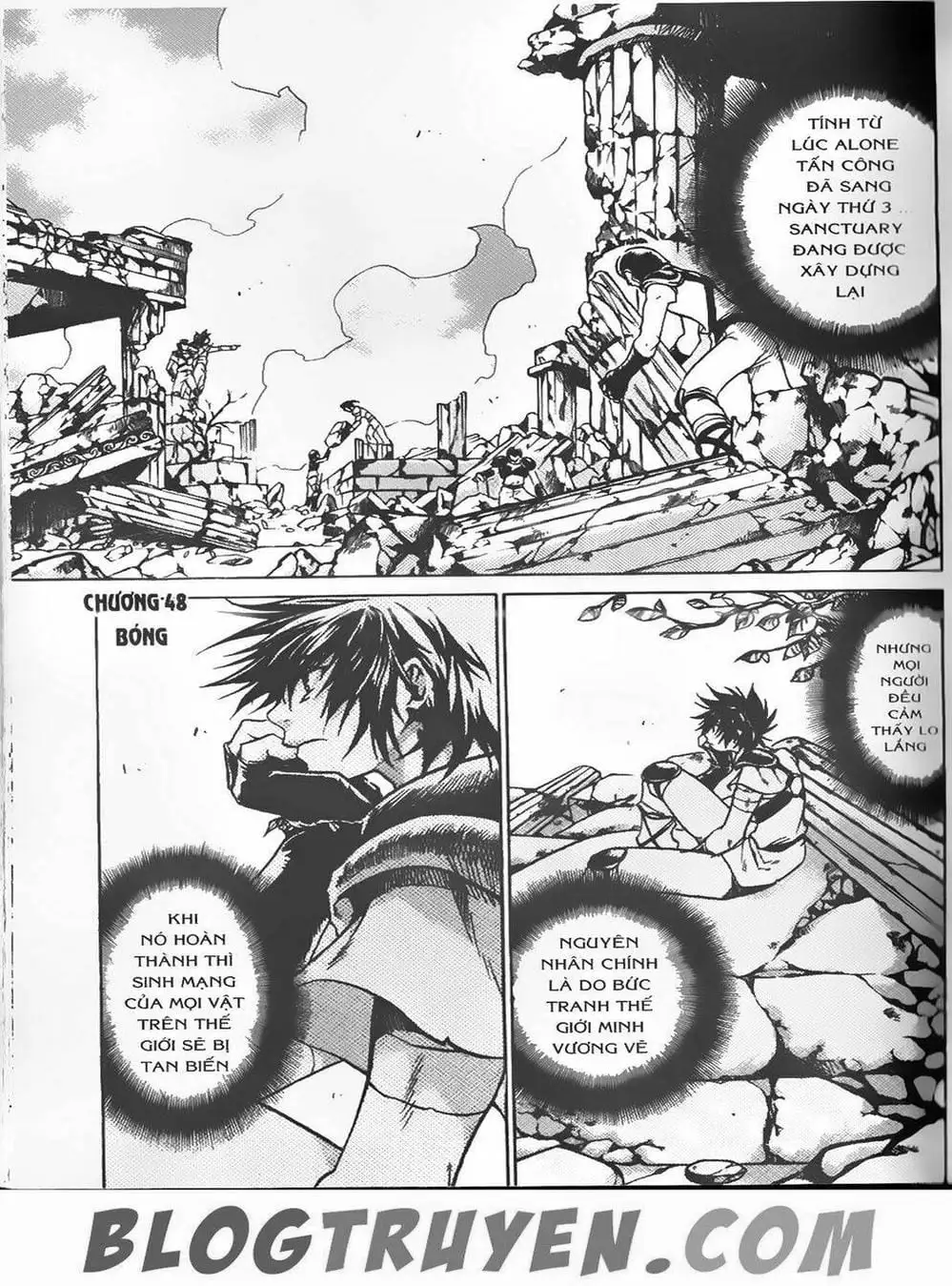 Truyện Tranh Truyền Thuyết Minh Vương - Sain Saiyan: The Lost Canvas trang 4