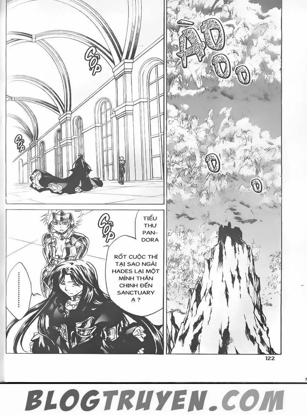 Truyện Tranh Truyền Thuyết Minh Vương - Sain Saiyan: The Lost Canvas trang 4