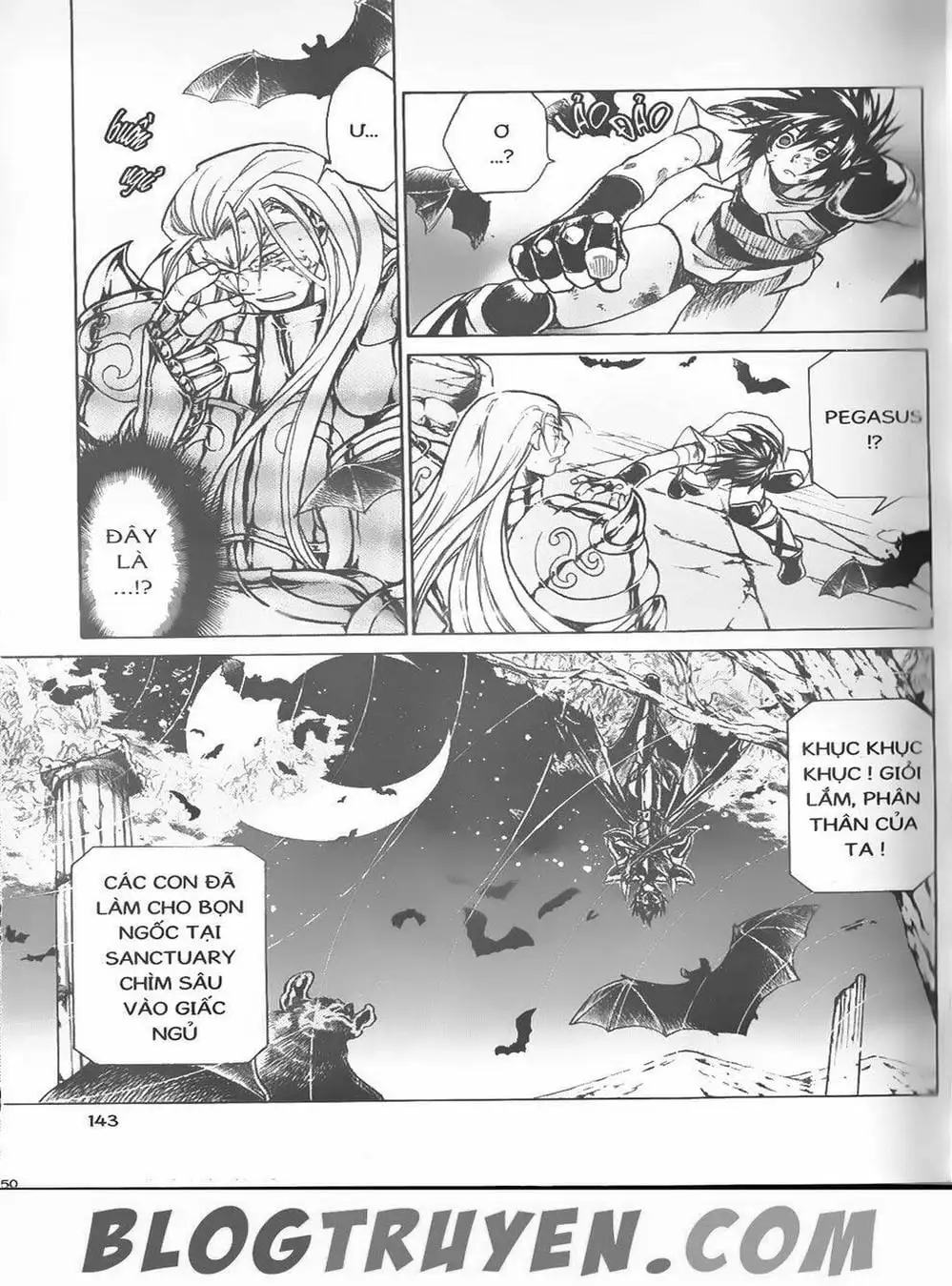 Truyện Tranh Truyền Thuyết Minh Vương - Sain Saiyan: The Lost Canvas trang 4