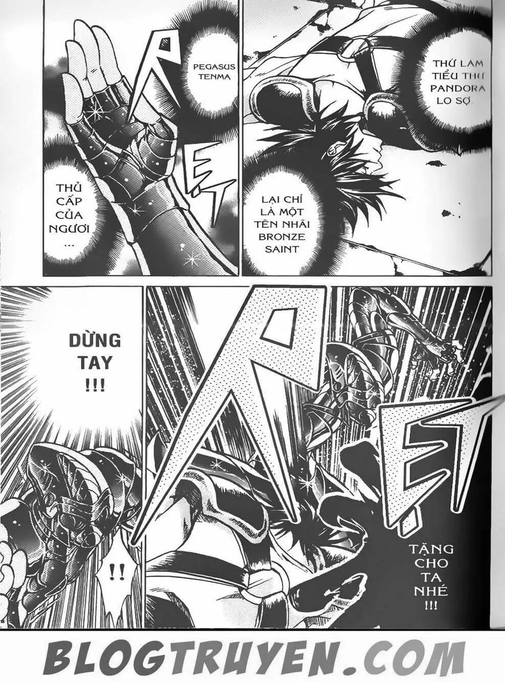 Truyện Tranh Truyền Thuyết Minh Vương - Sain Saiyan: The Lost Canvas trang 4