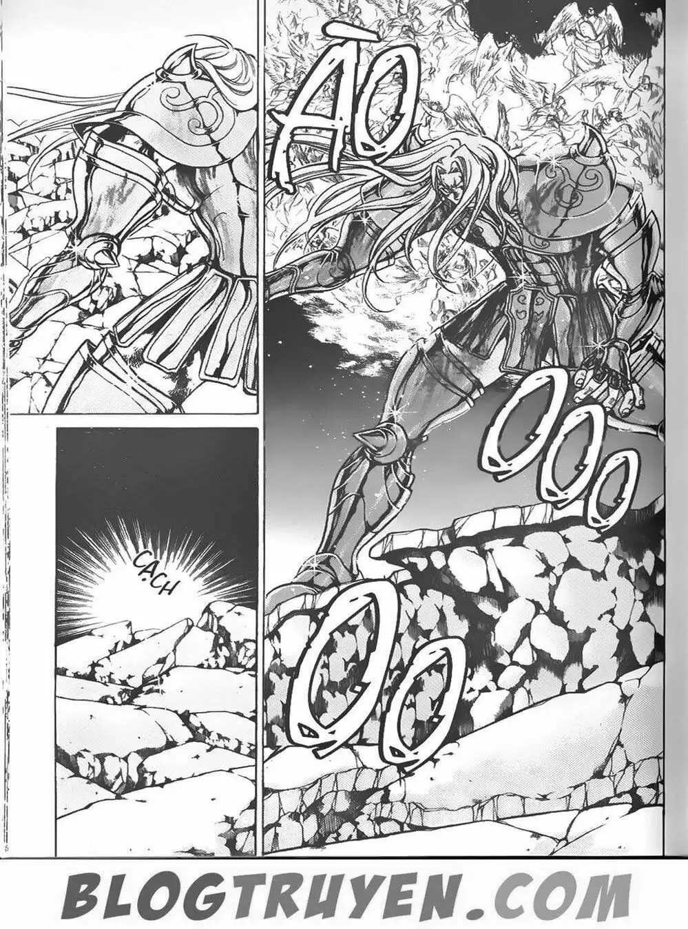 Truyện Tranh Truyền Thuyết Minh Vương - Sain Saiyan: The Lost Canvas trang 4