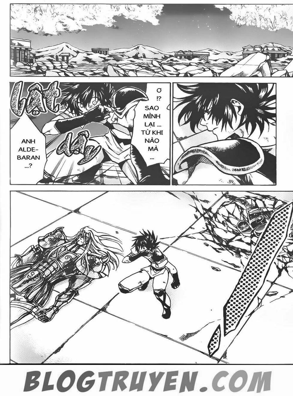 Truyện Tranh Truyền Thuyết Minh Vương - Sain Saiyan: The Lost Canvas trang 4