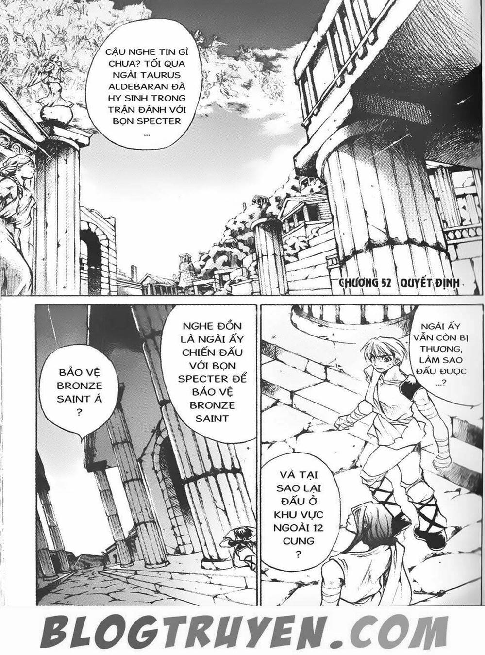 Truyện Tranh Truyền Thuyết Minh Vương - Sain Saiyan: The Lost Canvas trang 4