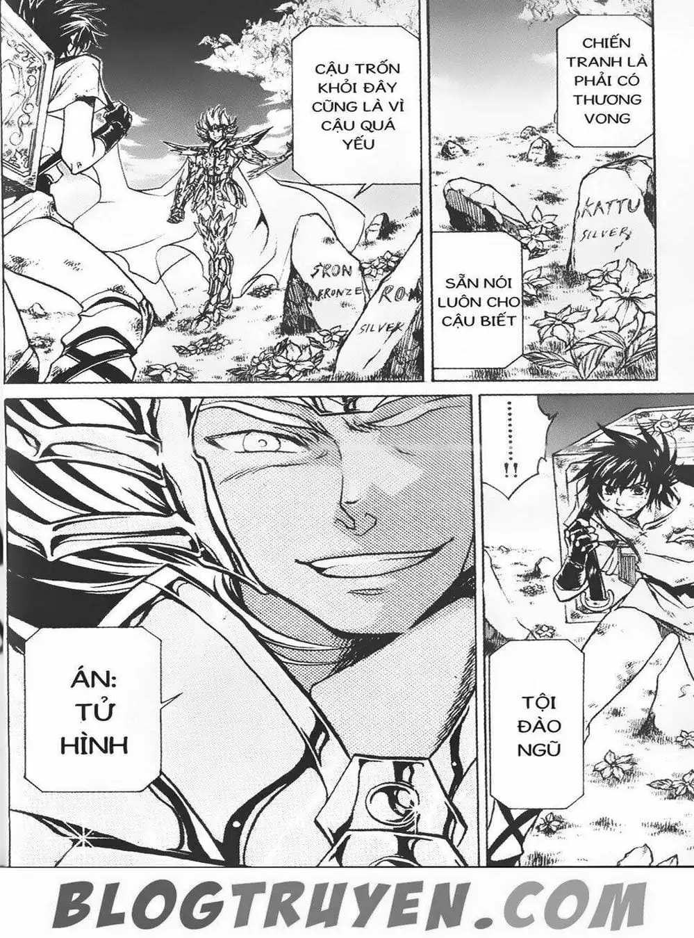 Truyện Tranh Truyền Thuyết Minh Vương - Sain Saiyan: The Lost Canvas trang 4