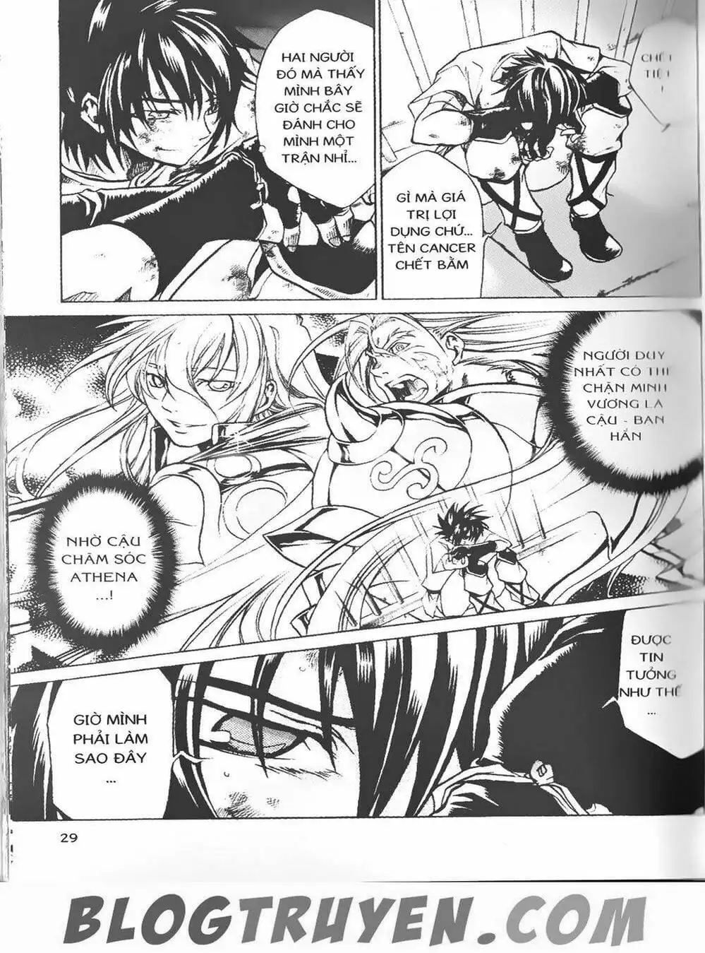 Truyện Tranh Truyền Thuyết Minh Vương - Sain Saiyan: The Lost Canvas trang 4