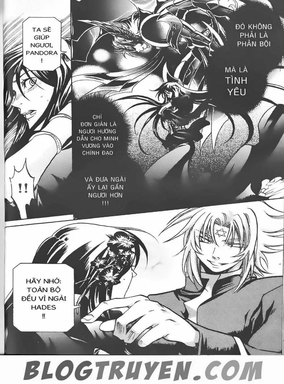 Truyện Tranh Truyền Thuyết Minh Vương - Sain Saiyan: The Lost Canvas trang 4