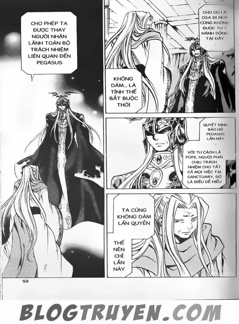 Truyện Tranh Truyền Thuyết Minh Vương - Sain Saiyan: The Lost Canvas trang 4