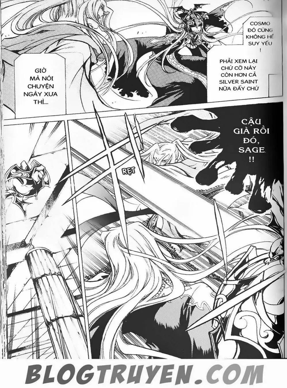 Truyện Tranh Truyền Thuyết Minh Vương - Sain Saiyan: The Lost Canvas trang 4