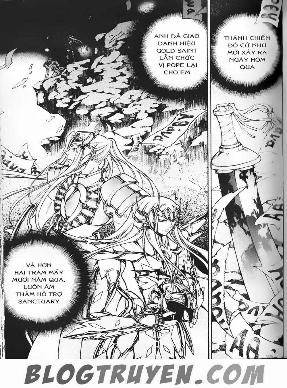 Truyện Tranh Truyền Thuyết Minh Vương - Sain Saiyan: The Lost Canvas trang 4