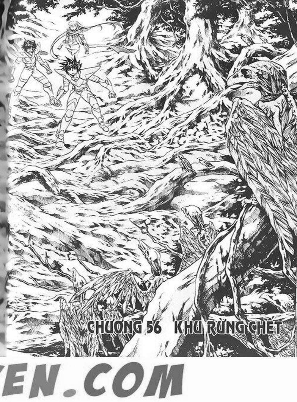 Truyện Tranh Truyền Thuyết Minh Vương - Sain Saiyan: The Lost Canvas trang 4