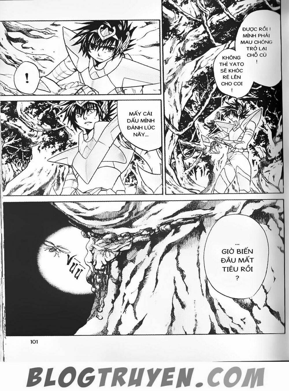 Truyện Tranh Truyền Thuyết Minh Vương - Sain Saiyan: The Lost Canvas trang 4