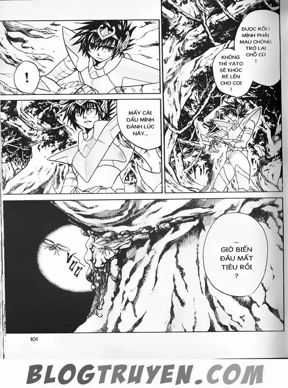 Truyện Tranh Truyền Thuyết Minh Vương - Sain Saiyan: The Lost Canvas trang 4