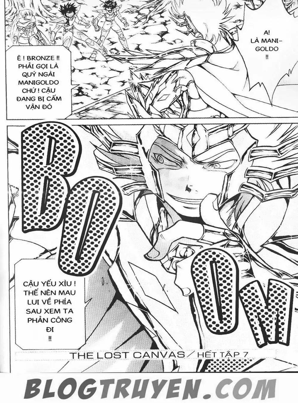 Truyện Tranh Truyền Thuyết Minh Vương - Sain Saiyan: The Lost Canvas trang 4