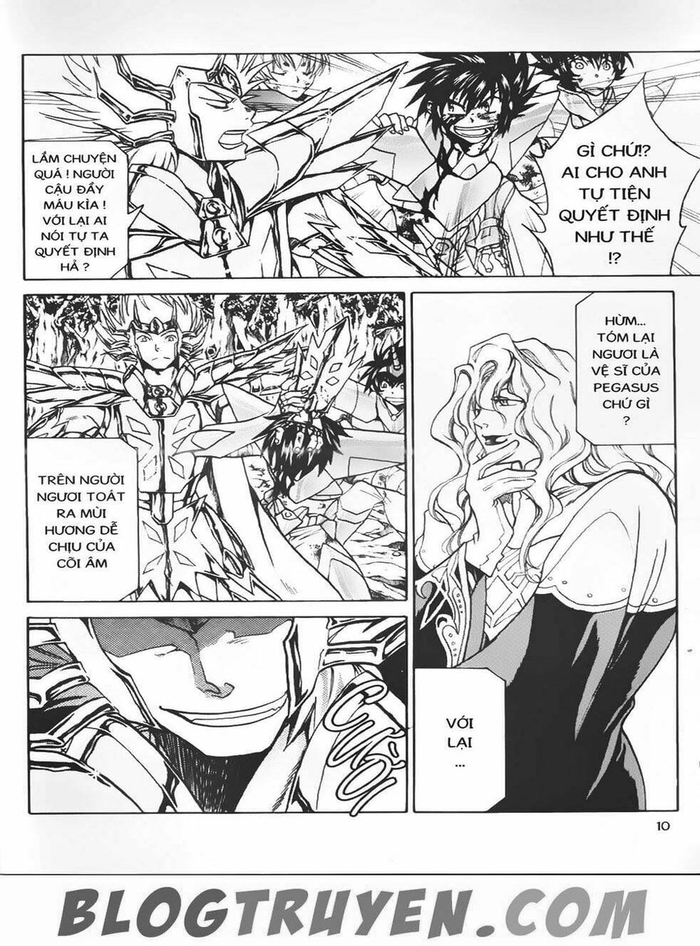 Truyện Tranh Truyền Thuyết Minh Vương - Sain Saiyan: The Lost Canvas trang 4