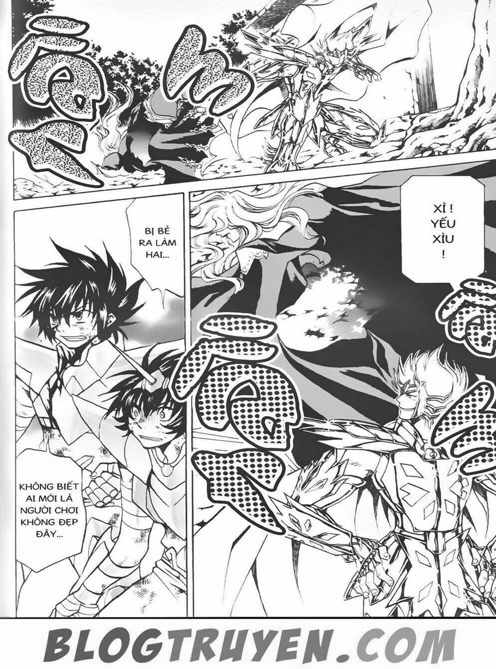 Truyện Tranh Truyền Thuyết Minh Vương - Sain Saiyan: The Lost Canvas trang 4